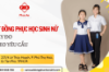 Set đồng phục học sinh nữ đẹp, may theo yêu cầu tại Phúc An